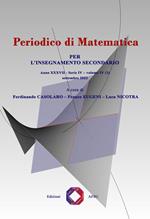 Periodico di matematica. Per l’insegnamento secondario (2022). Ediz. per la scuola. Vol. 4/3