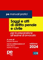 Saggi e atti di diritto penale e civile. Per la preparazione all'esame di avvocato 2024