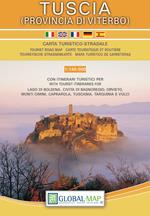 Tuscia. Carta turistico-stradale 1:140.000