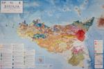 Sicilia geologica 1:300.000 (carta in rilievo con cornice cm 83x122)