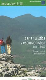 Amiata senza fretta... Carta turistica e escursionistica 1:50.000. Itinerari a piedi e cicloturistici