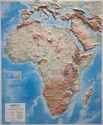 Africa 1.14.000.000 (carta in rilievo con cornice)