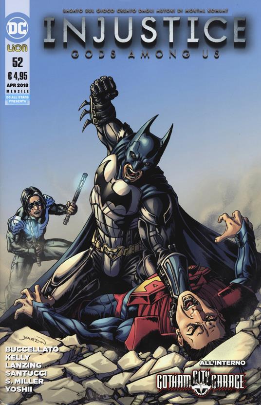 Injustice. Gods among us. Vol. 52 - copertina