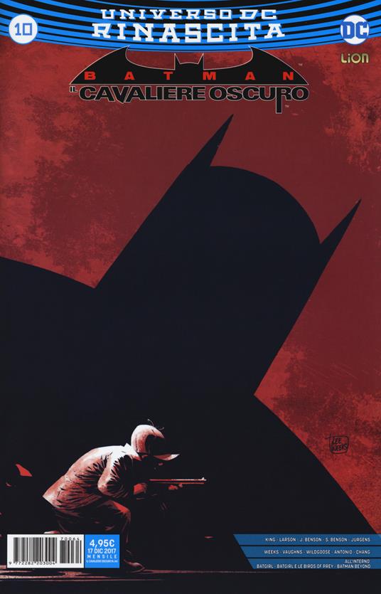 Rinascita. Batman. Il cavaliere oscuro. Vol. 10 - copertina