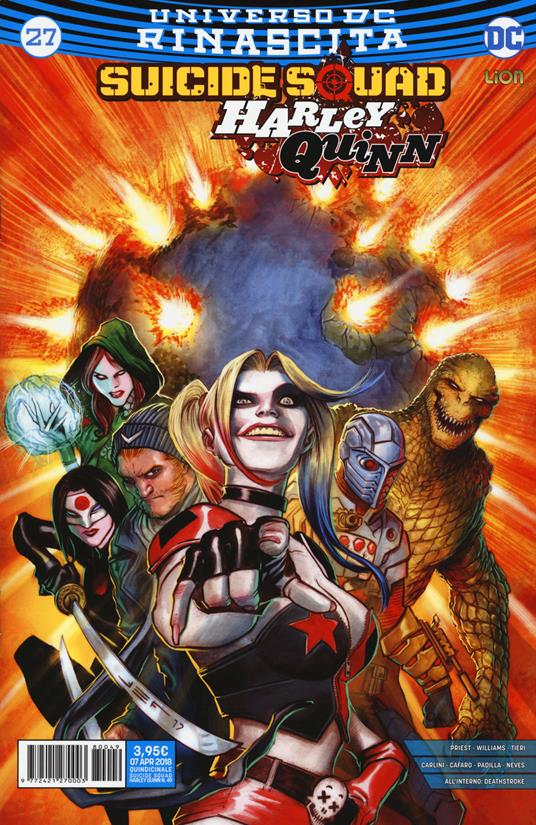 Rinascita. Suicide Squad. Harley Quinn. Vol. 27 - copertina