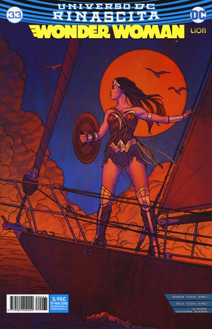 Rinascita. Wonder Woman. Vol. 33 - copertina