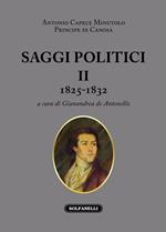 Saggi politici. Vol. 2: 1825-1832