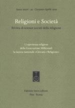 Religioni e società. Rivista di scienze sociali della religione (2019). Vol. 93: esperienza religiosa della generazione Millennial: la ricerca nazionale «Giovani e Religione» (Gennaio-Aprile), L'.