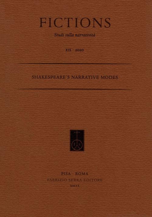 Shakespeare's narrative modes - copertina