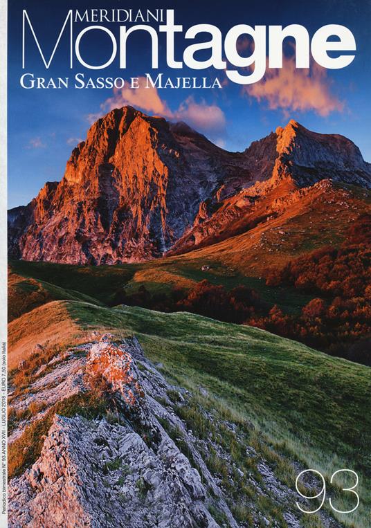 Gran Sasso e Majella. Con Carta geografica ripiegata - copertina