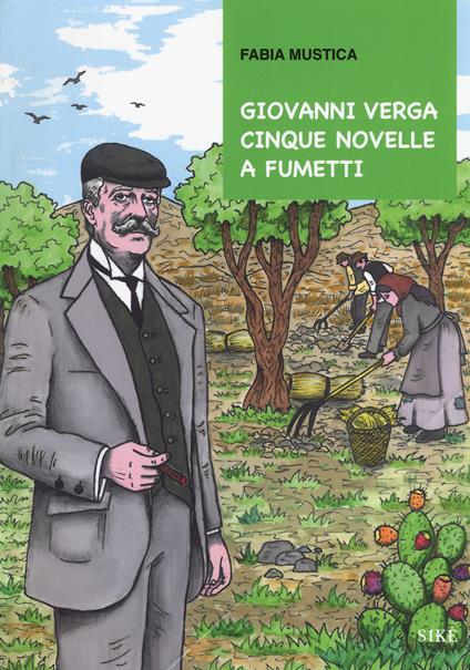 Giovanni Verga. Cinque novelle a fumetti - Fabia Mustica - copertina