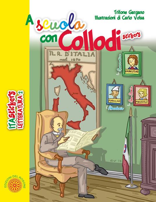 A scuola con Collodi. Ediz. illustrata - Trifone Gargano - copertina