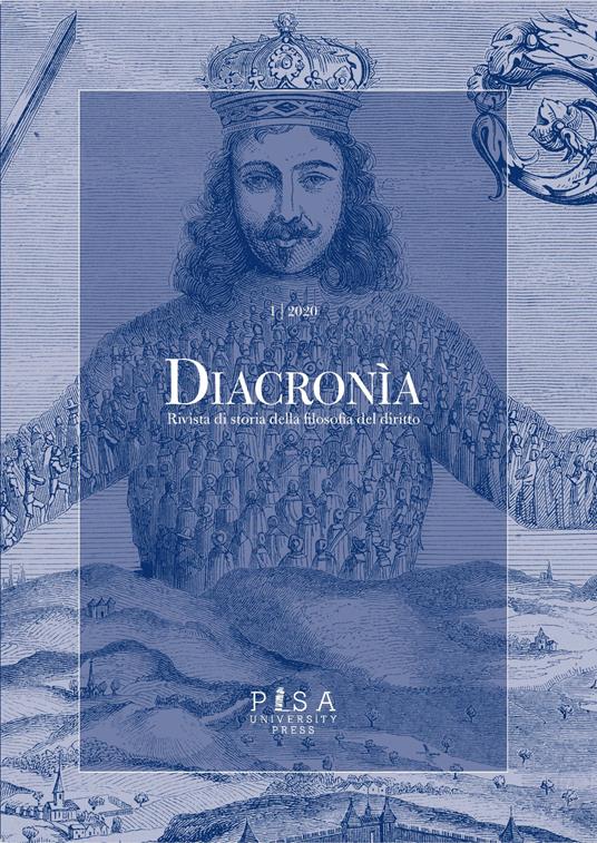 Diacronìa. Rivista di storia della filosofia del diritto (2020). Vol. 1 - copertina