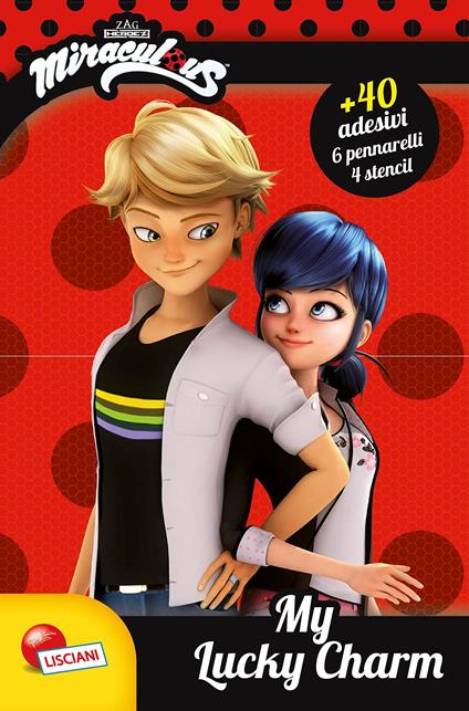 My lucky charm. Miraculous Ladybug sketchbook. Ediz. a colori. Con gadget - copertina