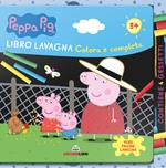 Colora e completa. Libro lavagna. Peppa Pig. Ediz. a colori. Con gadget