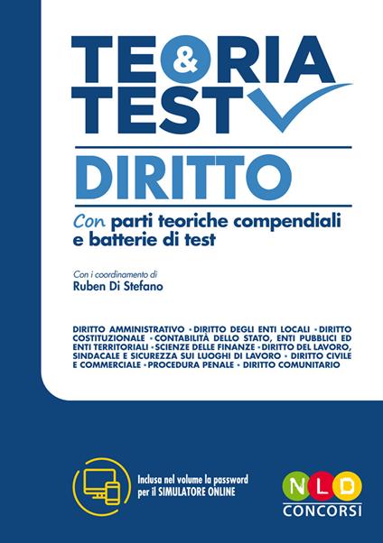 Teoria e test. Diritto per i concorsi superiori. Con software di simulazione - copertina