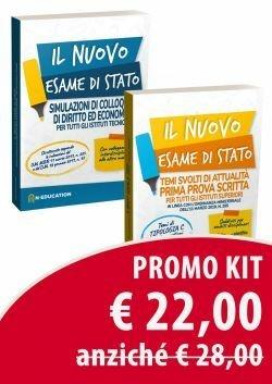 Esame di stato kit: 50 temi svolti-Colloquio di diritto ed economia per istituti tecnici - copertina