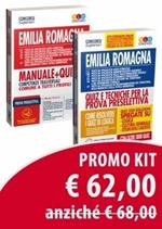 Kit concorso Regione Emilia Romagna: Quiz e tecniche per la prova preselettiva-Manuale + quiz. Competenze trasversali comuni a tutti i profili. Con espansione online. Con software di simulazione