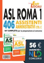 Concorso Asl Roma: Kit completo per 326 Collaboratori Amministrativi Cat. D e 406 Assistenti Amministrativi Cat. C Asl Roma