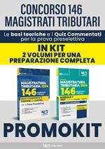 KIT concorso 146 Magistrati Tributari: Manuale + Quiz commentati suddivisi per capitoli per la prova preselettiva