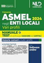 Manuale Concorso Asmel con teoria e quiz 2024