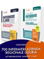 Kit concorso 700 infermieri Azienda Regionale Liguria: Concorso infermiere e collaboratore professionale sanitario. Manuale completo + quiz a risposta multipla-Infermiere 3000 quiz spiegati e commentati. Per tutti i concorsi pubblici da infermiere e collaboratore professionale e sanitario