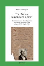 «Per Natale io non sarò a casa». La testimonianza di un deportato nel campo Mittelbau-Dora. Giugno 1944-Luglio 1945