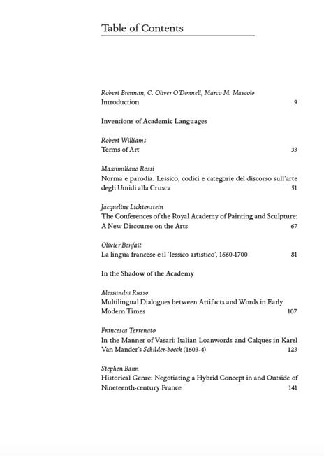 Art History Before English: Negotiating a European Lingua Franca From Vasari To The Present. Ediz. italiana, inglese e tedesca - Robert Brennan,Marco M. Mascolo,Alessandro Nova - 2