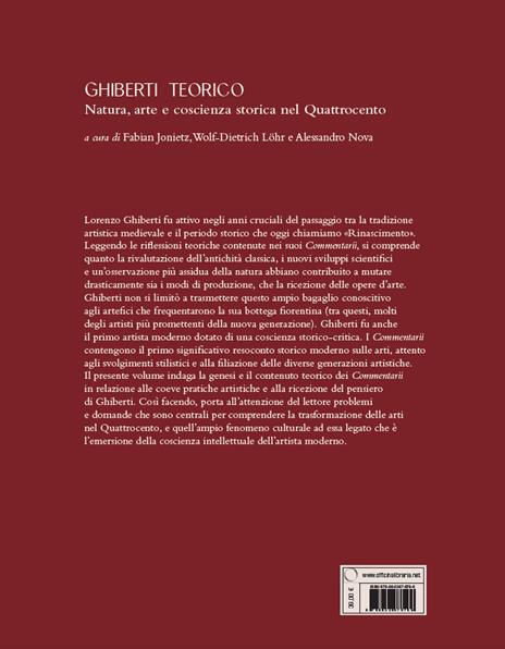 Ghiberti teorico. Natura, arte e coscienza storica nel Quattrocento - 7