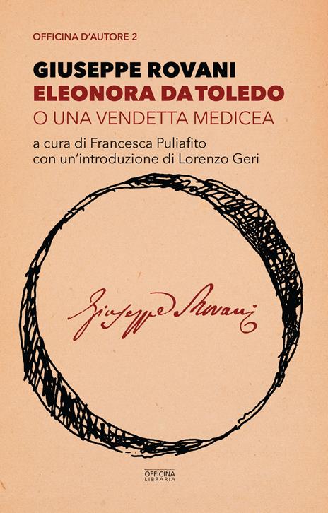 Eleonora da Toledo o una vendetta medicea - Giuseppe Rovani - copertina