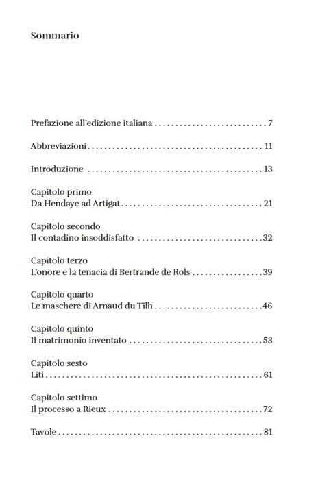 Il ritorno di Martin Guerre. Un caso di doppia identità nella Francia del Cinquecento - Natalie Zemon Davis - 2