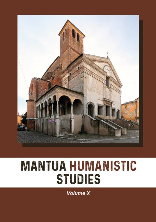 Mantua humanistic studies. Vol. 10 - copertina