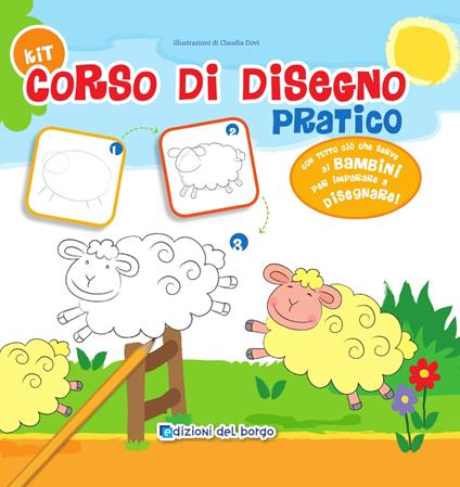 Kit. Corso di disegno pratico. Con gadget - Roberta Fanti - copertina