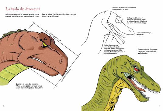 Disegnare dinosauri. Ediz. a colori - Christopher Hart - 2