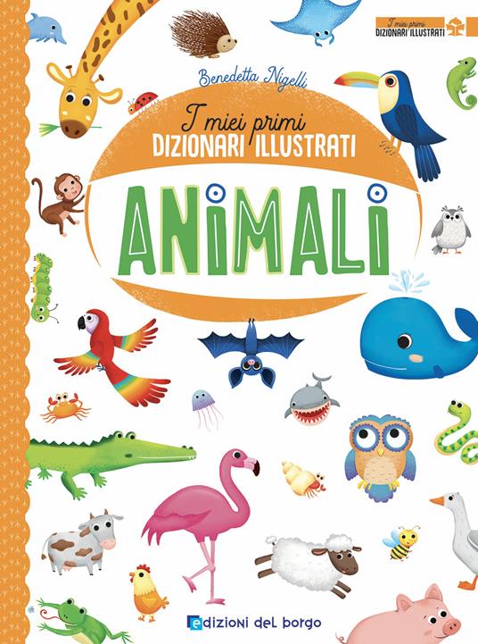 Animali. I miei primi dizionari illustrati. Ediz. a colori - Benedetta Nigelli - copertina