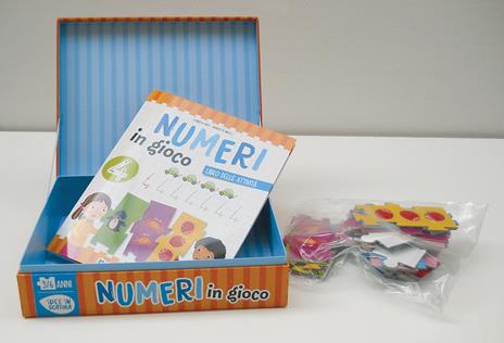 Numeri in gioco. Ediz. a colori. Con puzzle - Roberta Fanti - 4