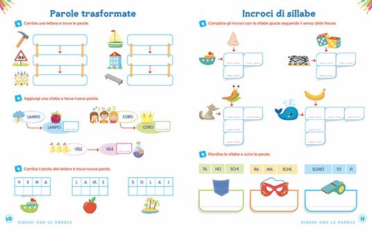 Imparo giocando con le parole. Tante attività e giochi per non sbagliare più! - 2