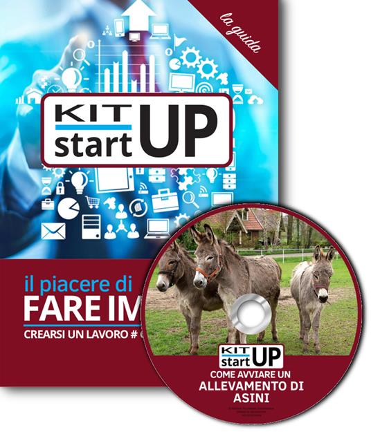 Come avviare un allevamento di asini. Con aggiornamento 2018. Con CD-ROM - copertina