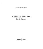 L'estate fredda. Poesie d'amore