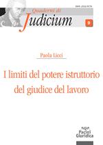 I limiti del potere istruttorio del giudice del lavoro