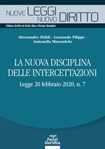 La nuova disciplina delle intercettazioni