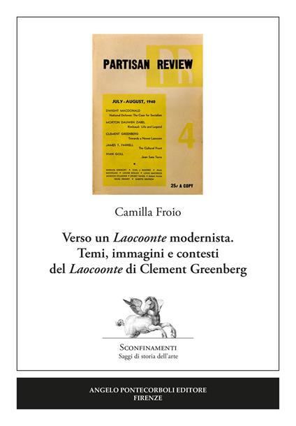 Verso un Laocoonte modernista. Temi, immagini e contesti del Laocoonte di Clement Greenberg - Camilla Froio - copertina