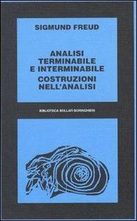 Analisi terminabile e interminabile - Sigmund Freud - copertina