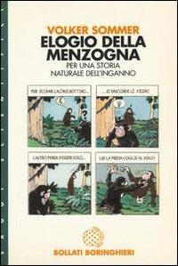 Elogio della menzogna - Volker Sommer - copertina