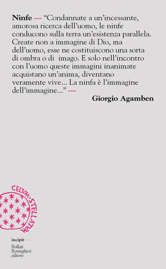 Ninfe - Giorgio Agamben - copertina