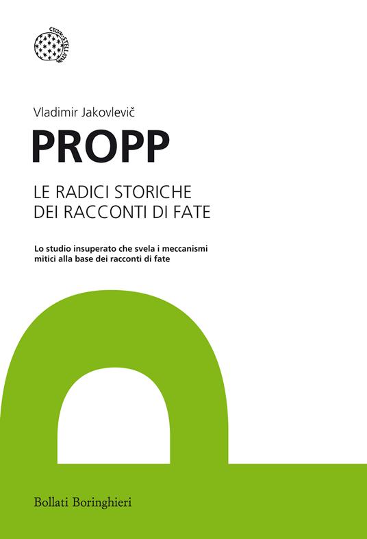 Le radici storiche dei racconti di fate - Vladimir Propp - copertina