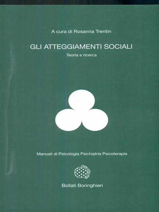 Gli atteggiamenti sociali - Rosanna Trentin - 5