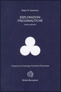 Esplorazioni psicoanalitiche - Ralph R. Greenson - copertina