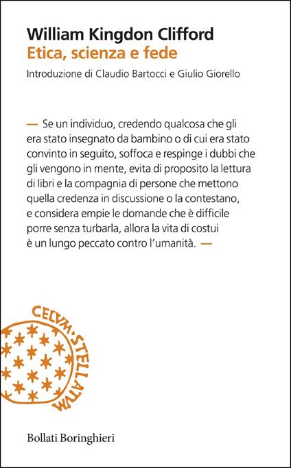 Etica, scienza e fede - William Kingdon Clifford,S. Bourlot - ebook