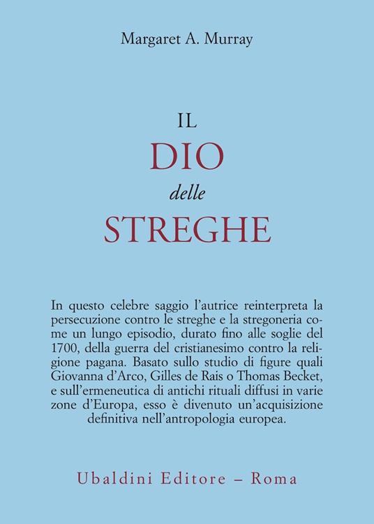 Il dio delle streghe - Margaret A. Murray - copertina